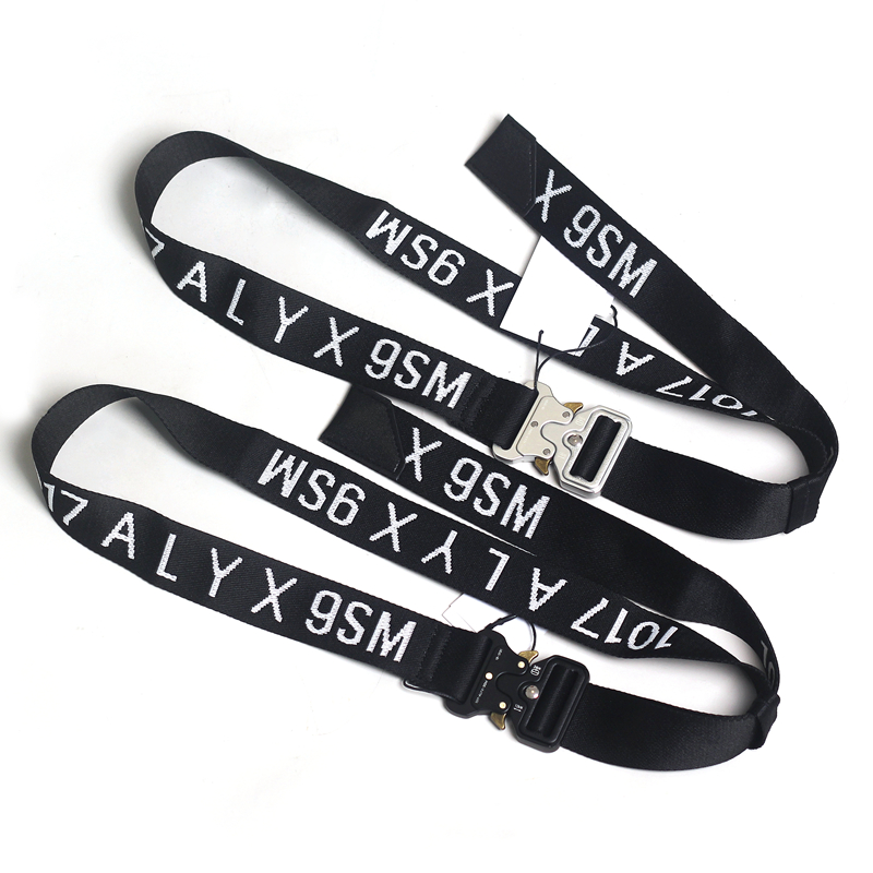 必入男女情侣通用金属战术腰带