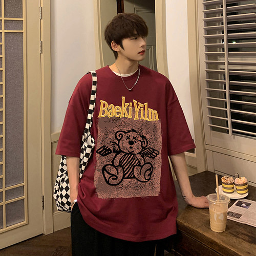 qt五分袖欧美简约青少年式复