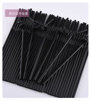 Disposable straws, cheap plastic straws for restaurants, commercial takeout straws, household double fast food hygiene tubes, whole box thumbnail 2