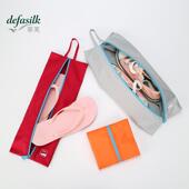 套鞋 装 罩 袋鞋 包收纳包袋子打包神器防尘拖鞋 鞋 子收纳袋旅行便携鞋