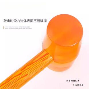 木柄橡胶锤健身捶敲打按摩保健锤经络穴位足底按摩腿背橡皮小锤子