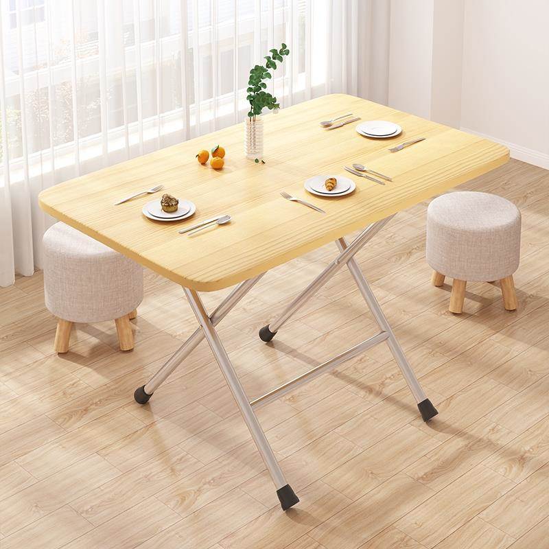 折叠桌方桌简约便携户外摆摊桌子饭桌简易餐桌家用长方形吃饭桌子