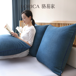骆易家床头靠枕沙发靠垫抱枕2025新款床上软包大靠背枕客厅榻榻米