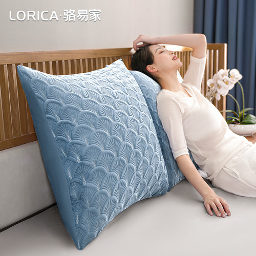 骆易家床头靠垫软包床上靠背大靠垫榻榻米枕头靠枕套客厅沙发抱枕