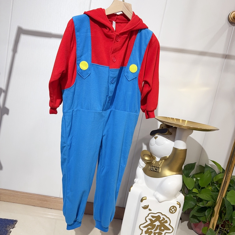 儿童幼儿演出摇粒绒保暖连体