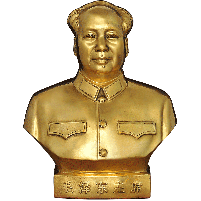 纯厅书房毛主席像