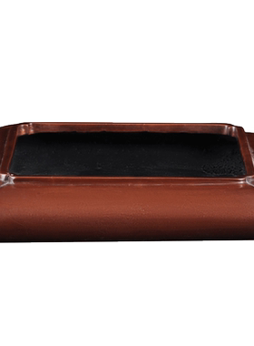 紫铜四方水盂茶洗家用毛笔