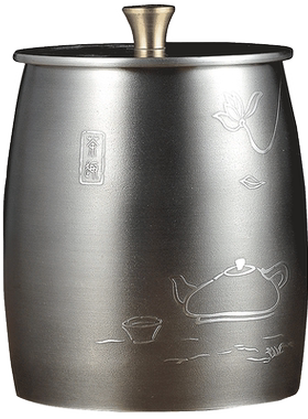 摆件防潮退休商务储茶罐礼品定制