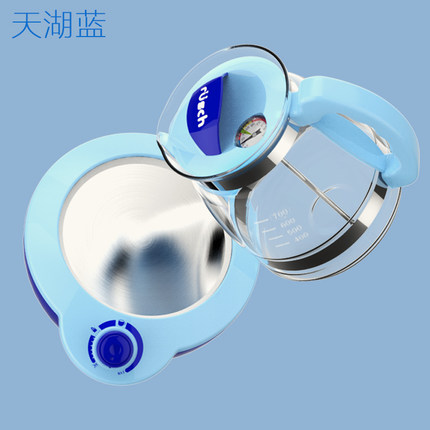 鲁茜 恒温调奶器 婴儿暖奶器自动冲泡机奶泡奶粉多功能玻璃水壶