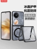 Huawei, совместимый складной чехол для телефона, прозрачный матовый защитный чехол, ультратонкий шарнир, мужской мобильный телефон, новая коллекция, складывающийся экран, защита при падении, изысканный стиль, официальный флагманский магазин