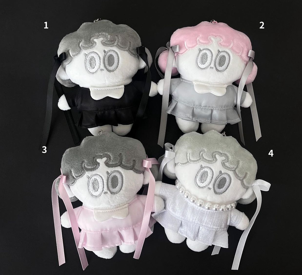 韩国正品新款lee gong Standard love dance 娃娃挂件支架2款