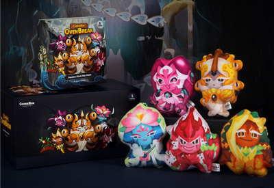 韩国代购 跑跑姜饼人COOKIE RUN 限量火龙果龍族饼干玩偶挂件立牌