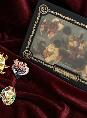 韩国代购跑跑姜饼人cookie run王国2023限定扣針套裝3000鑽石