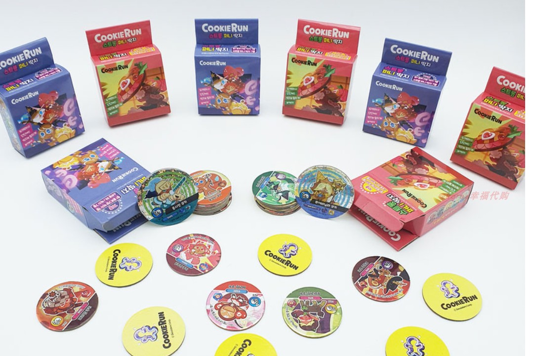 跑跑姜饼人cookierun卡牌套裝