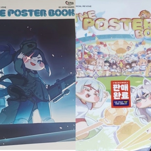 韩国正品 trickcal revive嘟嘟脸恶作剧穿越异世界挂件限量画本