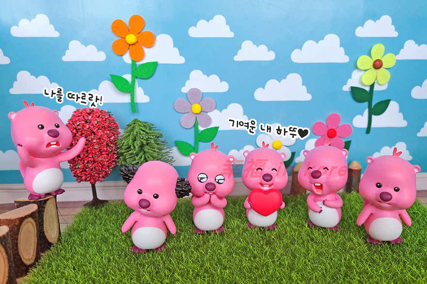 现货韩国代购正品玩具公仔玩偶pororo的好朋友露比娃娃盲盒手办