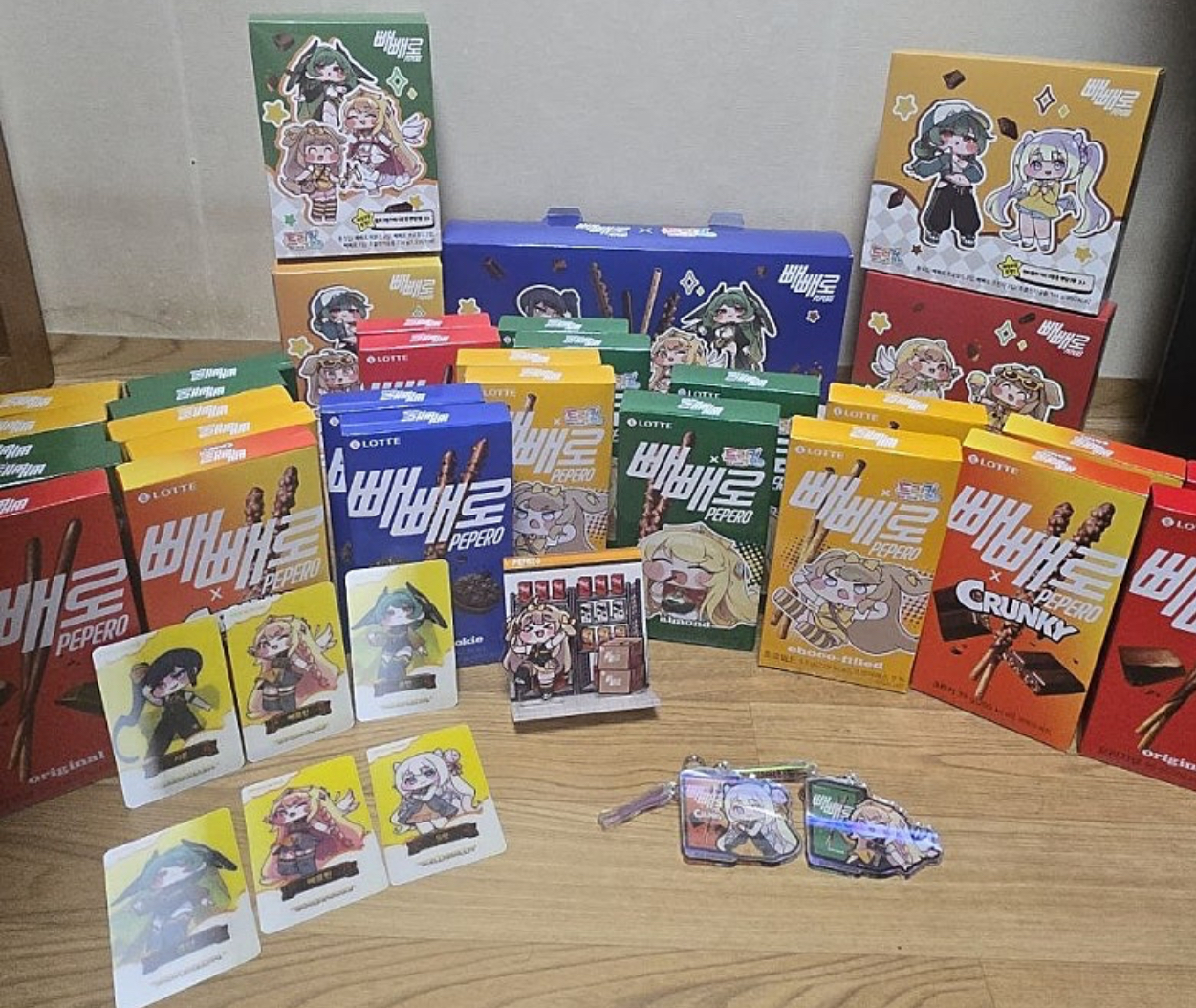 韩国trickcal revive 嘟嘟脸恶作剧穿越异世界挂件钥匙扣卡片摆件