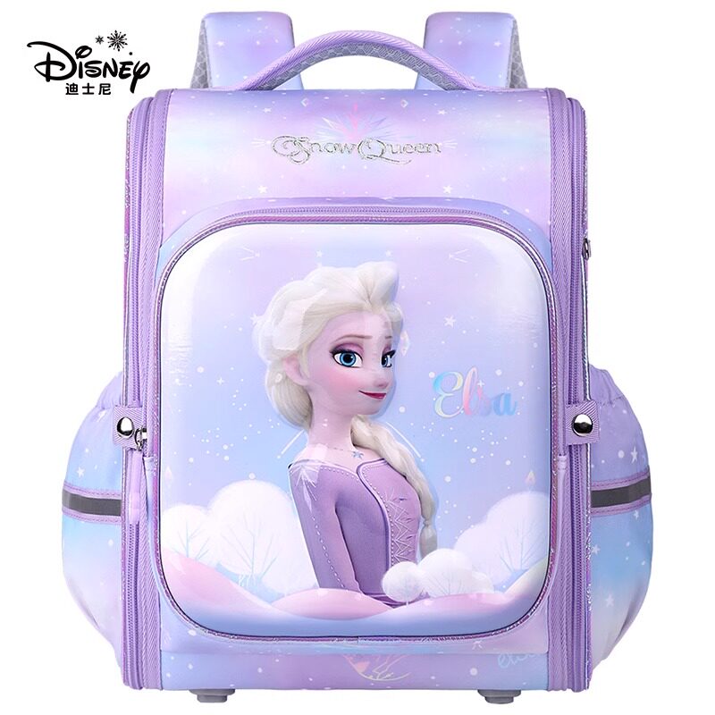 迪士尼女孩减负书包小学生1-3年级书包女童大容量儿童双肩包背包