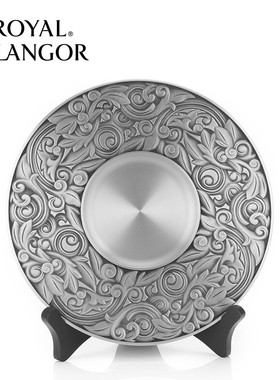 皇家雪兰莪ROYAL SELANGOR进口锡制奖牌定制家居饰品手工摆件圆盘