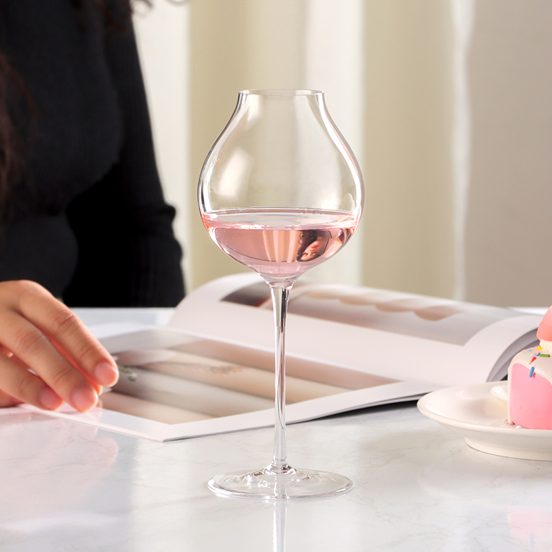 欧式威士忌洋酒杯高档水晶玻璃高脚杯泥煤怪兽闻香杯郁金香品鉴杯