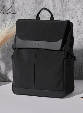 SATCHI/沙驰双肩包男2026新款轻便大容量通勤户外电脑旅行背包