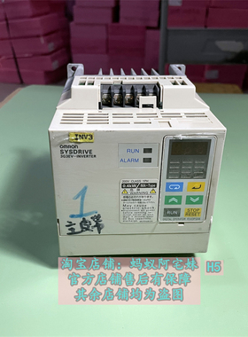 蚂蚁阿宅妹3G3EV-AB004MA-CUES1 0.4KW 220V二手欧姆龙变频