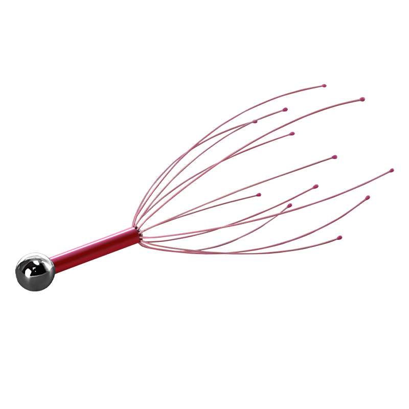 新品上市八爪鱼五爪头部按摩器