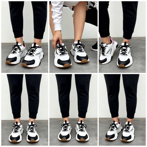 女鞋增高老爹鞋B22大码外贸鞋