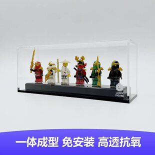 6人 Lucky Figure高端整套人仔展示盒 可放5 高透 加厚亚克力底座