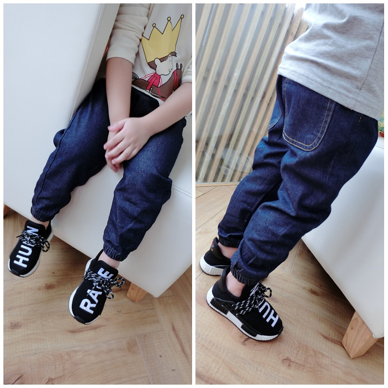 Pantalon garcon jeans en toile - Ref 2057620 Image 1