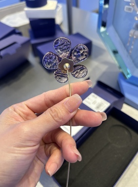 施家 水晶 GArden Tales 芙蓉花 家居客厅房间摆件 5619417送礼