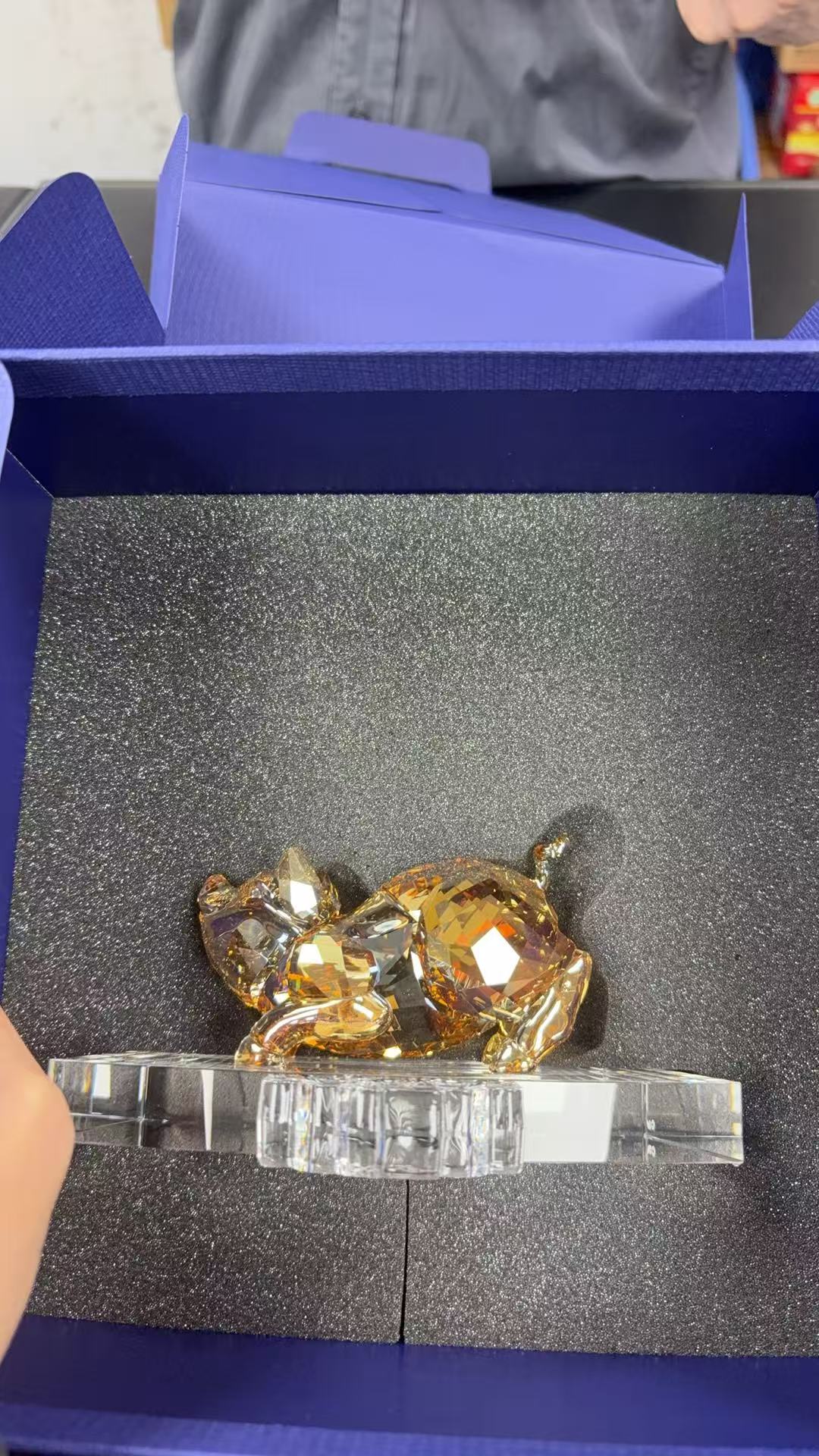 施华洛水晶 十二生肖猪家居摆件 正品保证