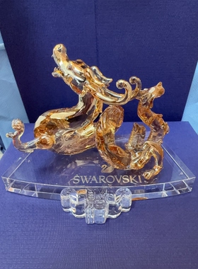 香港全新正品水晶家居风水生肖龙家居摆件送礼佳 5301557
