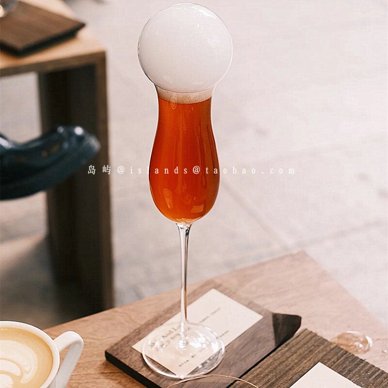 创意郁金香甜酒杯特调鸡尾酒杯
