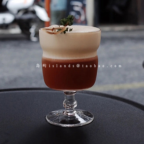 小众ins玻璃高脚鸡尾酒杯