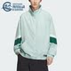 夹克外套IN1049 三叶草男子拼色运动时尚 Adidas 阿迪达斯正品