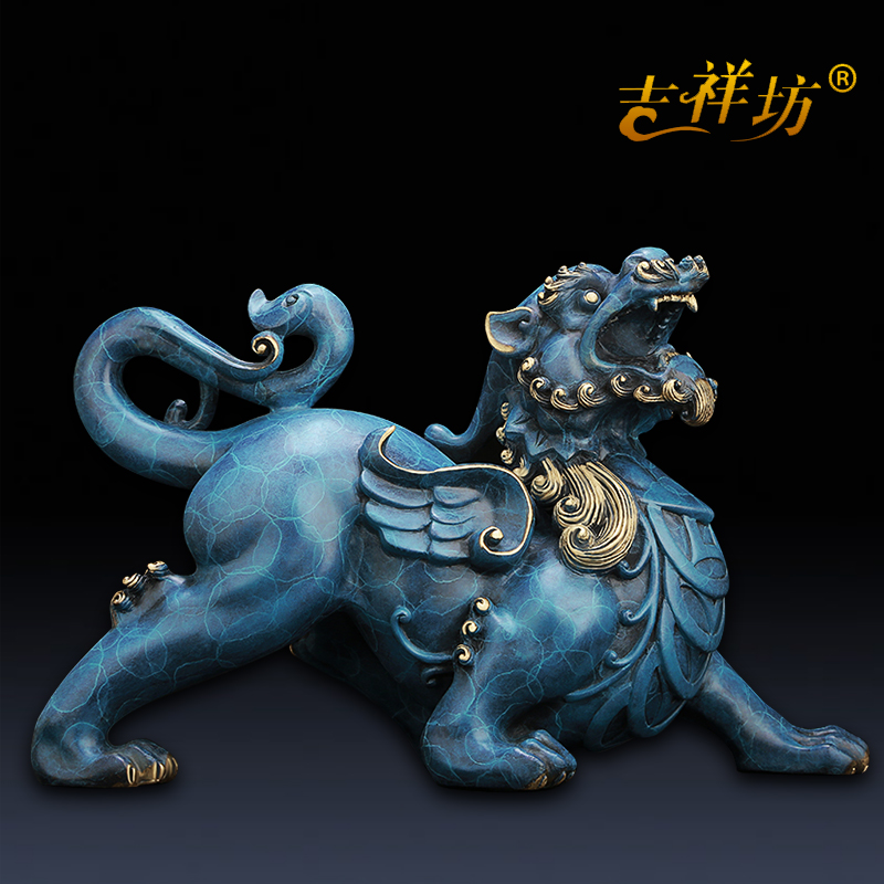 开光铜貔貅摆件