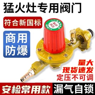 新国标不可调节高压阀商用防爆液化气罐煤气罐猛火灶自动减压阀