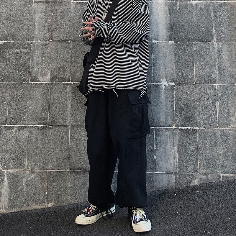 ins高街日系潮牌复古宽松可休闲裤119.00元包邮