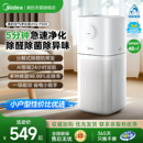 美 家用空气净化器除甲醛除烟味除过敏原雾霾吸宠物猫毛净化机