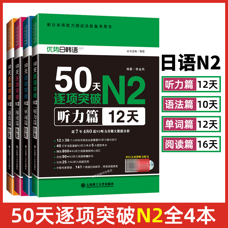 50天逐项突破听力单词语法阅读篇