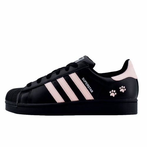 【定制球鞋】adidas originals Superstar 2可爱猫爪 低帮 板鞋