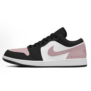 【定制球鞋】Jordan Air Jordan 1 藕粉 甜妹 多巴胺 耐磨 低帮