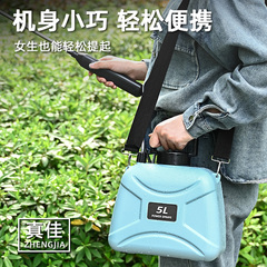 便携式喷雾枪电动喷雾器园艺电动喷壶浇花打消毒可接水桶
