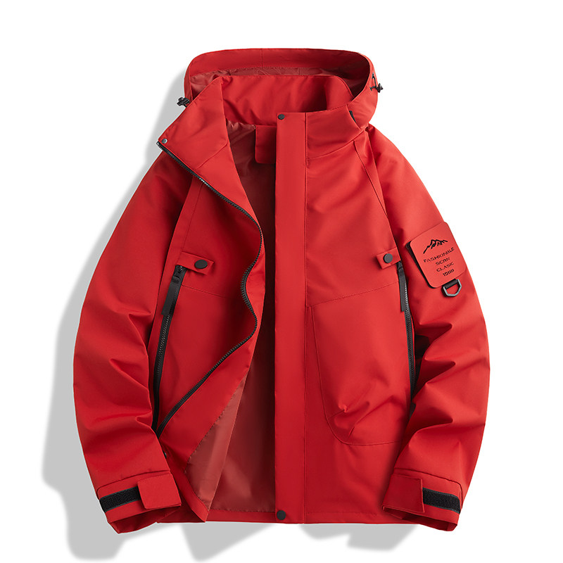 新款2025情侣夹克上衣风衣户外单层防水野营透气运动23218P65，男装夹克，星座208-1