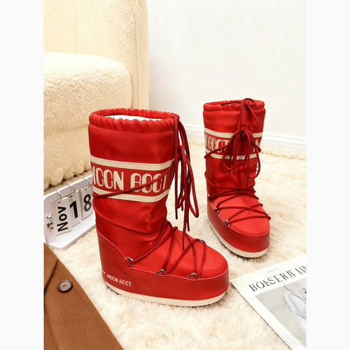 老热乎了●东北雪地靴中筒月亮靴