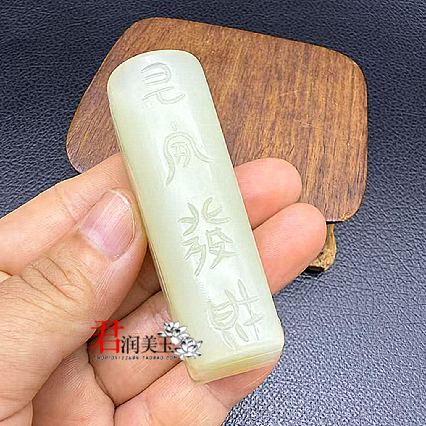 岫玉见棺发财玉佩玉坠有官有财小摆件男女款吊坠你挂件吉祥物挂饰