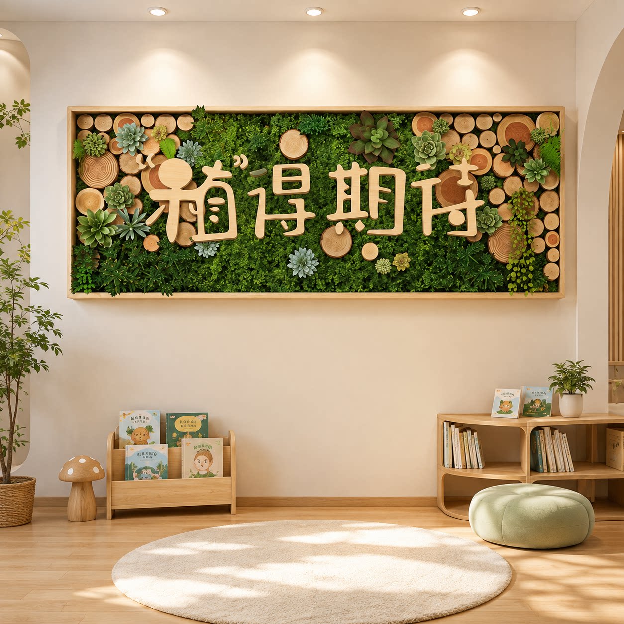 幼儿园种植物区角布置环创材料主题墙面贴装饰自然春天季日场造景