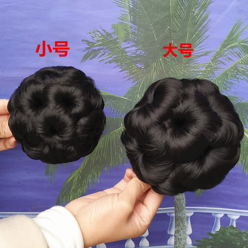 抓夹花苞头时尚逼真佩戴方便
