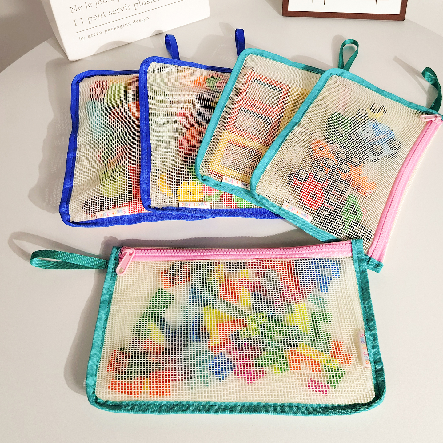 拼图收纳袋宝宝儿童分装拉链袋